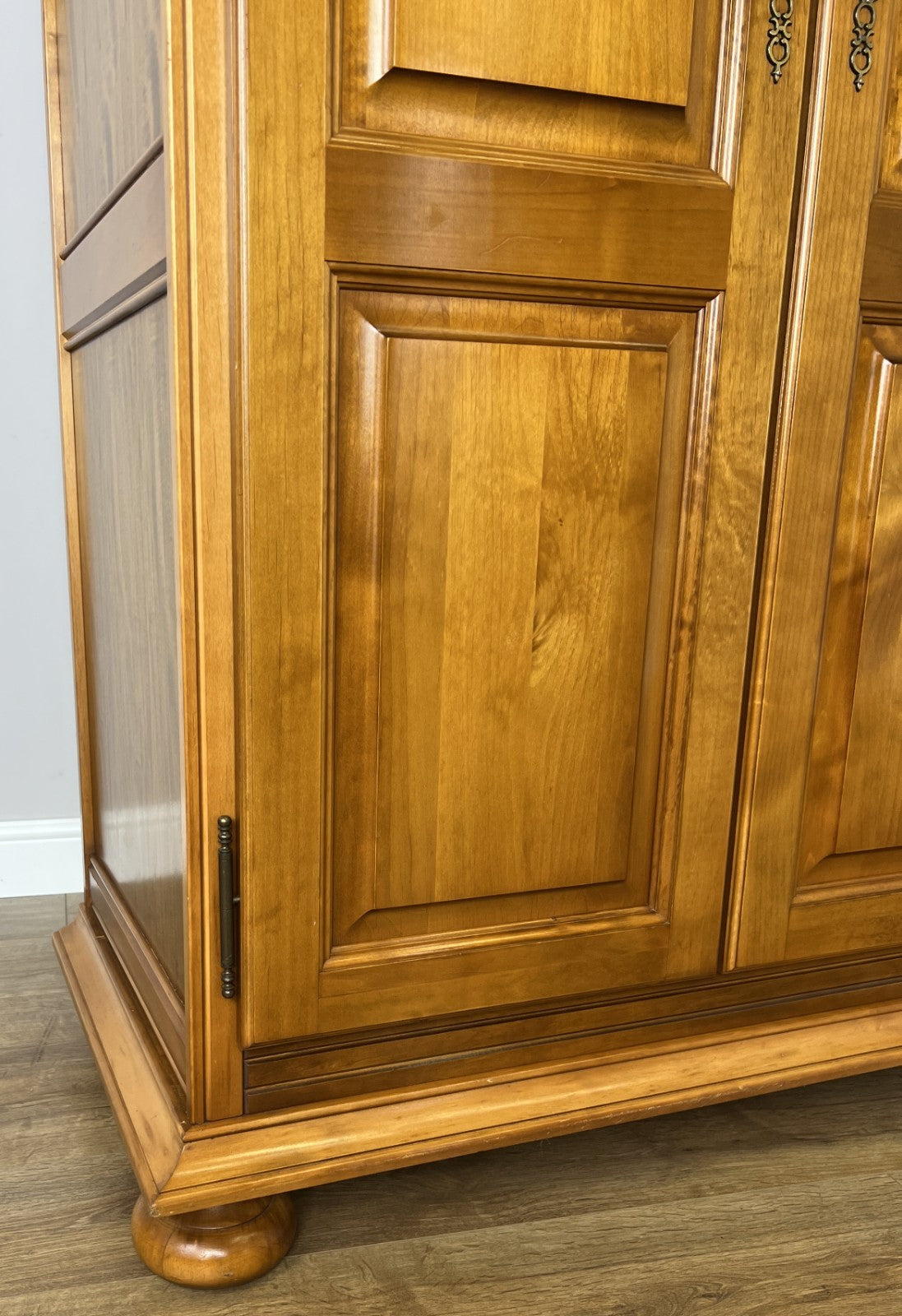 Wardrobe Vintage French Style Five Door Storage Carved Armoire LOT 6518