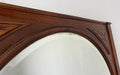 Mirror Antique French Style Oak Arched Carved Large Wall Mirror LOT 6530