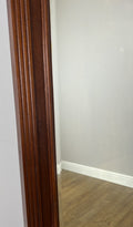 Mirror Antique French Style Oak Arched Carved Large Wall Mirror LOT 6530