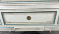 Cabinet Vintage French Marble Top Carved with Drawers Sideboard LOT 43516