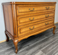 Chest of Drawers Vintage French Louis XVI 3 Drawers Carved Cabinet LOT 44564