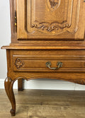 Cabinet Vintage French Louis XIV Style Oak Sideboard Carved Cupboard LOT 62667