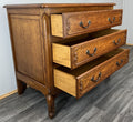 Chest of Drawers Vintage French Oak Louis XV Style Carved Cabinet LOT 43218