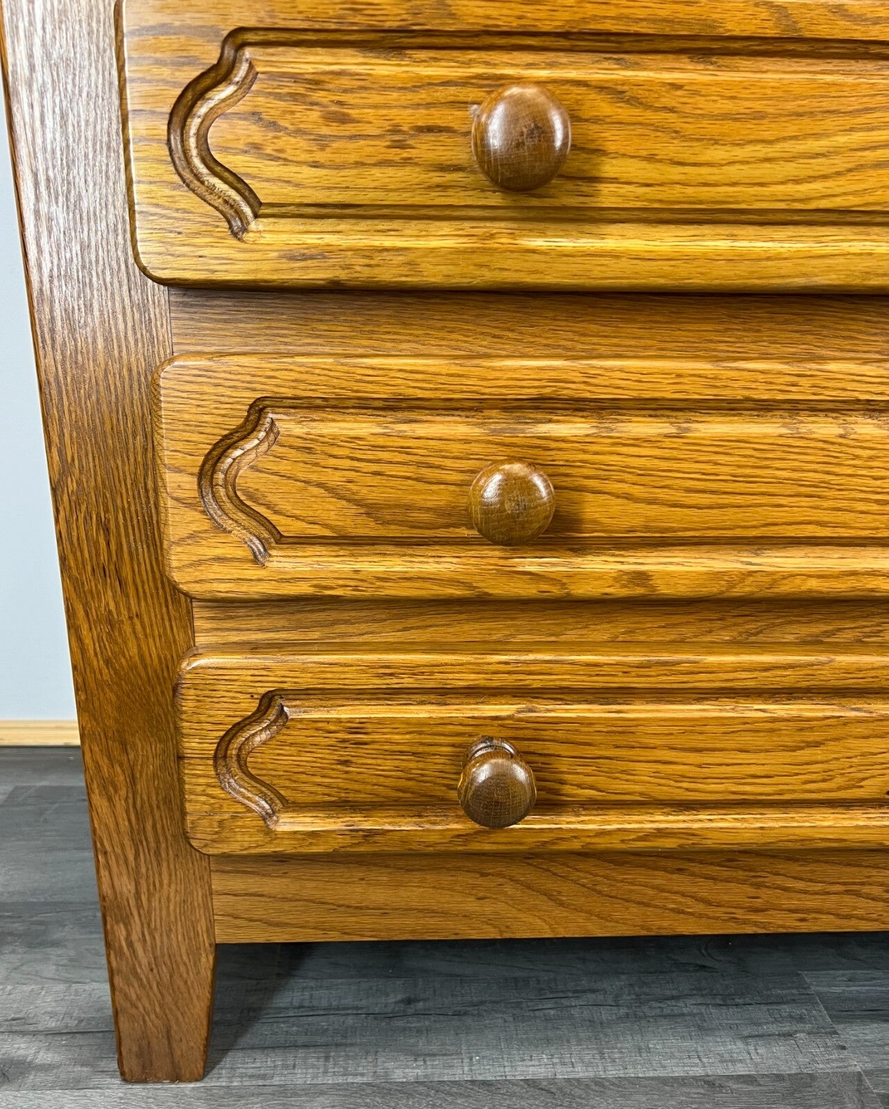 Chest of Drawers Vintage French Style Sideboard Carved Cabinet LOT 29266