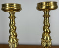 Candelabras Vintage French Style Pair Ornate Brass 52 cm Candlesticks LOT 465910