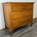 Chest of Drawers Vintage French Louis XIV 3 Drawers Carved Cabinet LOT 28541