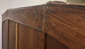 Wardrobe Antique French Mahogany Three Door Mirrored Carved Armoire LOT 612715