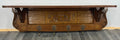 Coat Rack Antique French Carved Oak Wall Mounted 4 Hook Rack Hanger LOT 31081