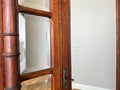 Wardrobe Antique French Style Oak Mirrored Door Carved Armoire LOT 6539