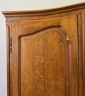 Wardrobe Vintage French Louis XVI Style Oak Four Door Armoire LOT 48262