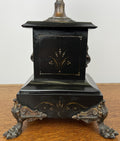 Candelabra Antique French Brass Marble 5 Arm Ornate Candle Holder LOT 49368