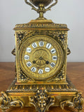 Clock Vintage French Style Clock Garniture with Candelabras LOT 46614