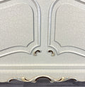 Bed Vintage French Shabby Chic Single Bed Frame Carved Headboard LOT 45964