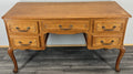 Cabinet Vintage French Louis XVI  TV stand  Carved Desk Oak Sideboard LOT 45150