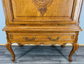 Cabinet Vintage French Style Oak Carved Sideboard with Drawer LOT 37576