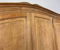 Wardrobe Vintage French Louis XVI Style Oak Four Door Carved Armoire LOT 61069