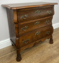 Chest of Drawers Vintage French Style Oak Carved 3 Drawer Cabinet LOT 49055