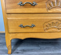 Chest of Drawers Vintage French Louis XVI Oak 3 Drawers Bedroom Cabinet LOT 37275