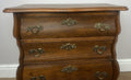 Chest of Drawers Vintage French Style Oak Carved 3 Drawer Cabinet LOT 49054