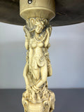 Plant Stand Vintage Oriental Pedestal Display Dragon Elephant Table LOT 50883