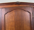 Wardrobe Vintage French Louis XVI Style Oak Three Door Carved Armoire LOT 61183