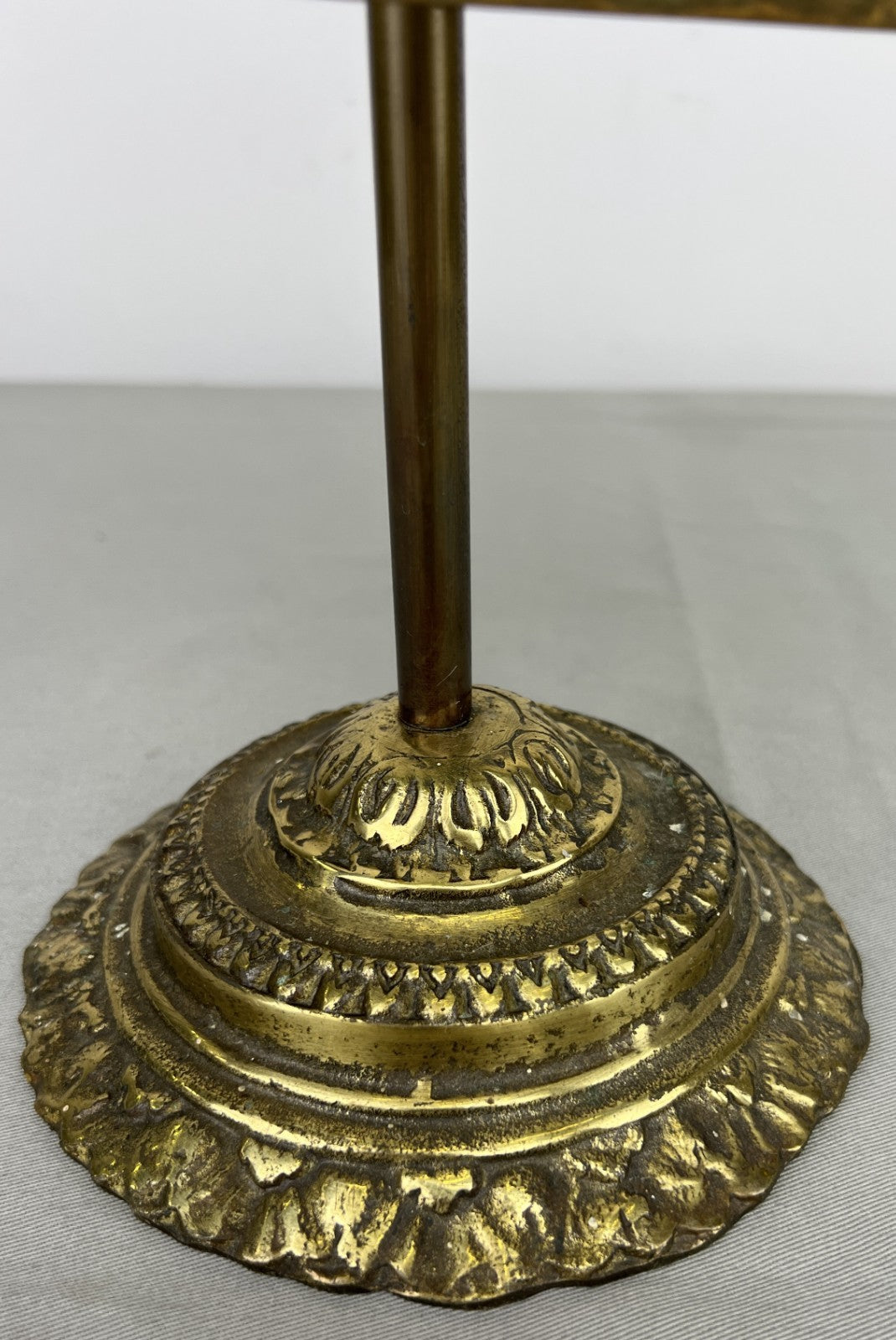 Fireplace Set Vintage French Style Brass 5 Piece Companion Set LOT 6445