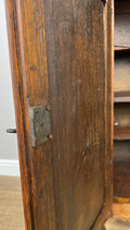 Cabinet Antique French Style Oak Sideboard with Carved Cupboard LOT 625511