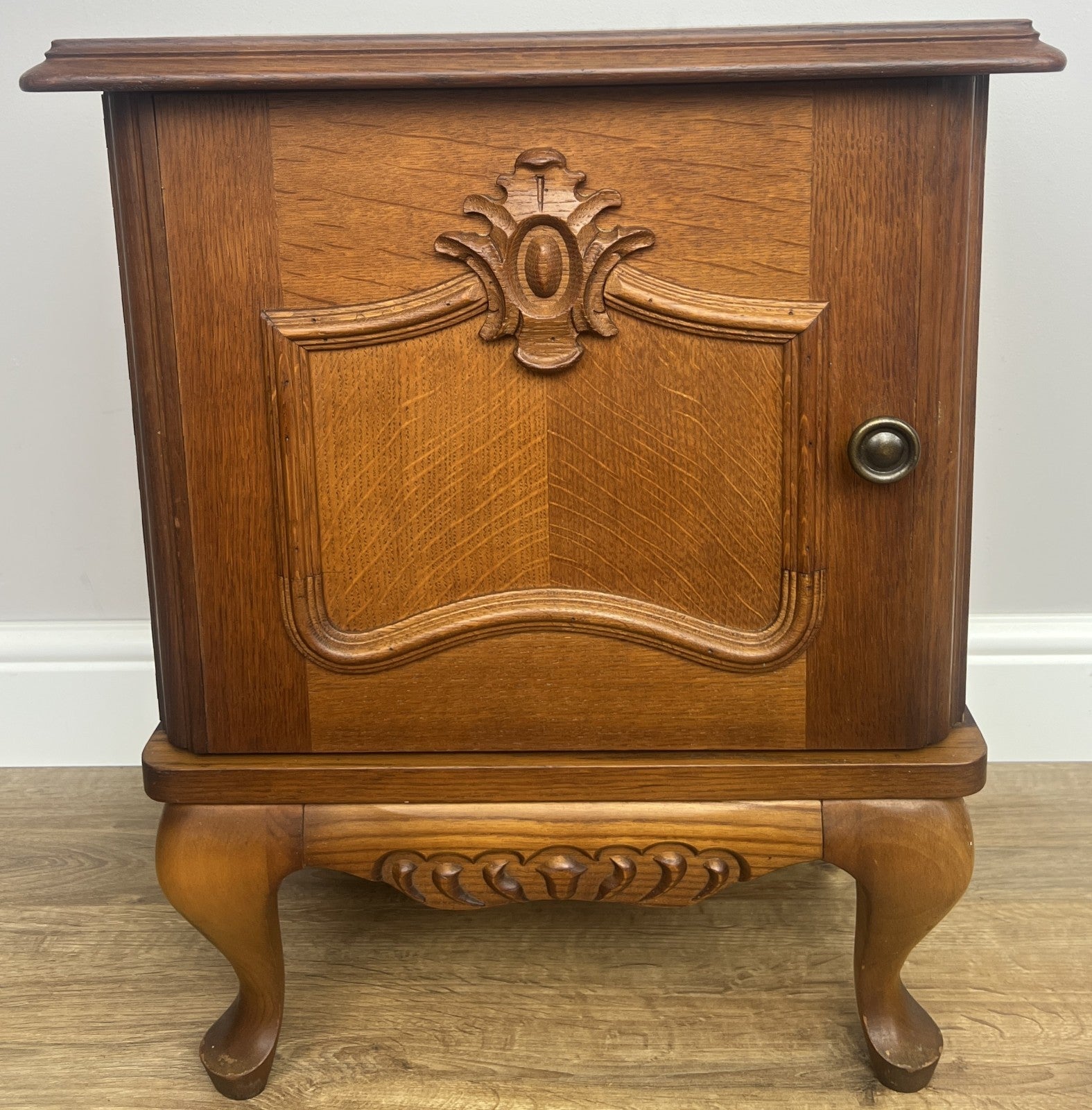 Pair of Bedside Tables Vintage French Louis XVI Nightstands Cabinets LOT 63644