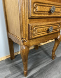 Chest of Drawers Vintage French Oak Louis XVI Style Carved Cabinet LOT 43236