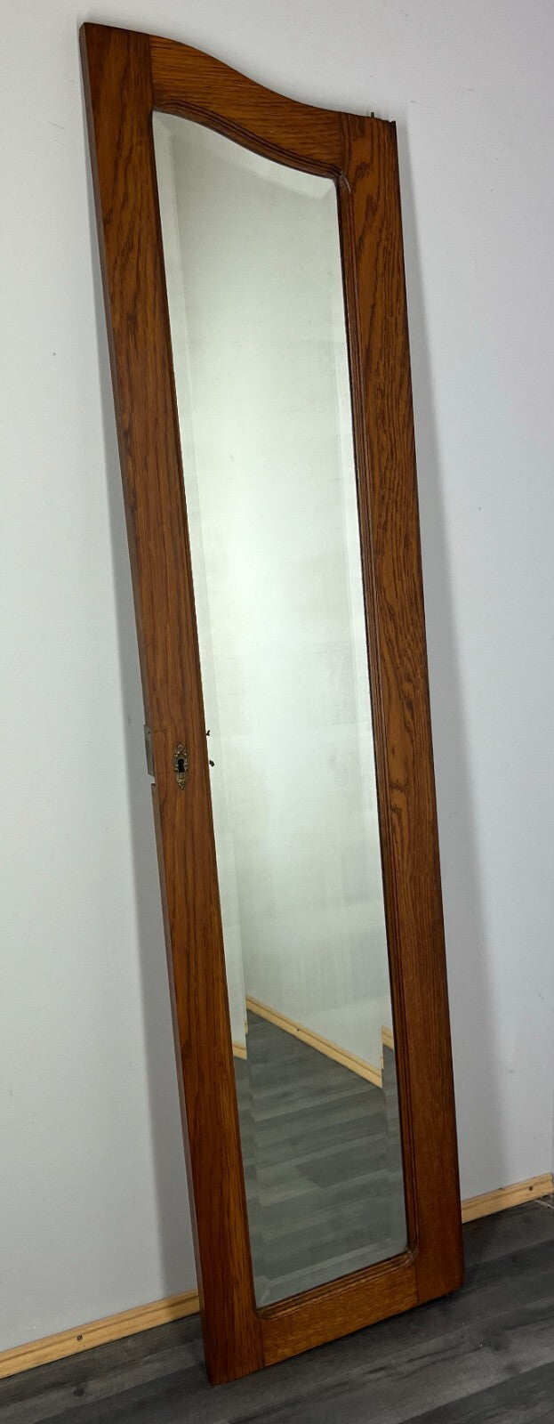 Mirror Antique French Style Oak Wall Mirror Decorative Frame LOT 31170