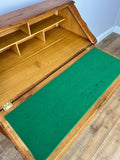 Secretaire Writing Desk Vintage French Style Oak Rare Bureaux Cabinet LOT 609112