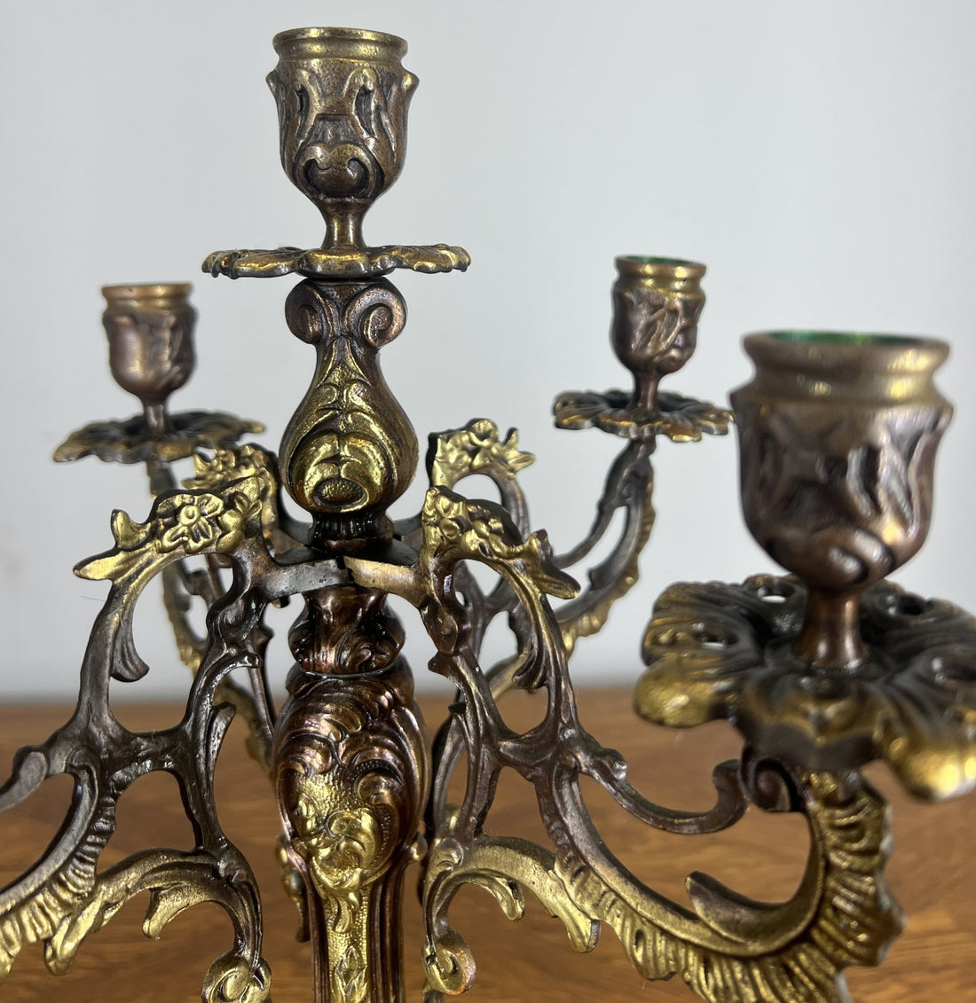 Candelabra Vintage French Style Ornate Decorative Candle Holder LOT 46620
