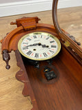 Clock Vintage French Style Hanging Regulator Carved Wall Clock LOT 62019