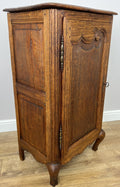 Cabinet Antique French Style Oak Sideboard with Carved Cupboard LOT 62554
