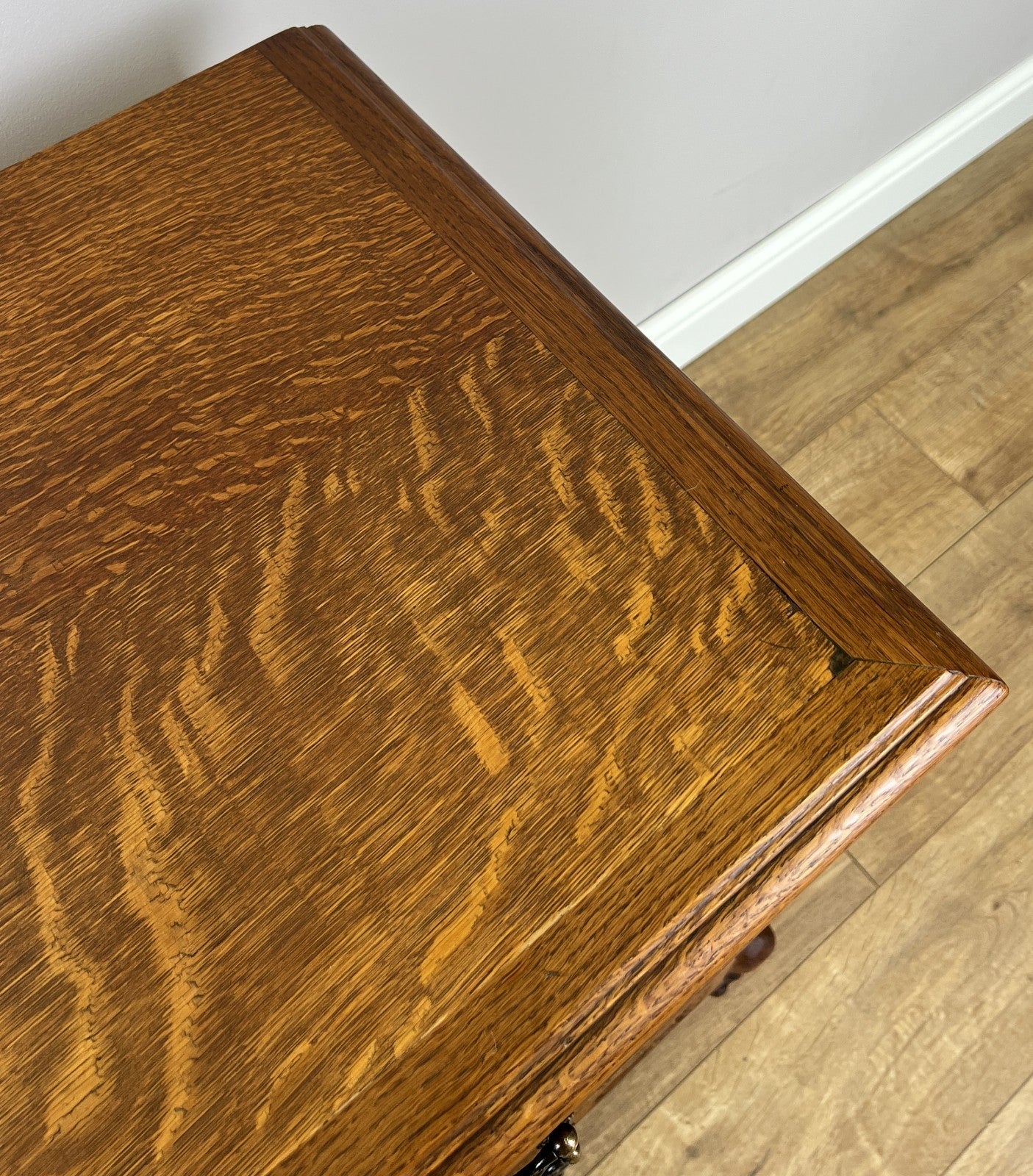 Chest of Drawers Vintage French Louis Oak 3 Drawers Carved Cabinet LOT 625311