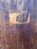 Clock Vintage Junghans Wooden Mantel Clock Glass Door Table Clock LOT 605513