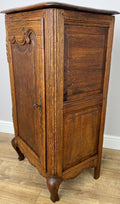 Cabinet Antique French Style Oak Sideboard with Carved Cupboard LOT 62553
