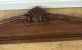 Pediment Antique French Style Walnut Hand Carved Decorative Crest LOT 61673