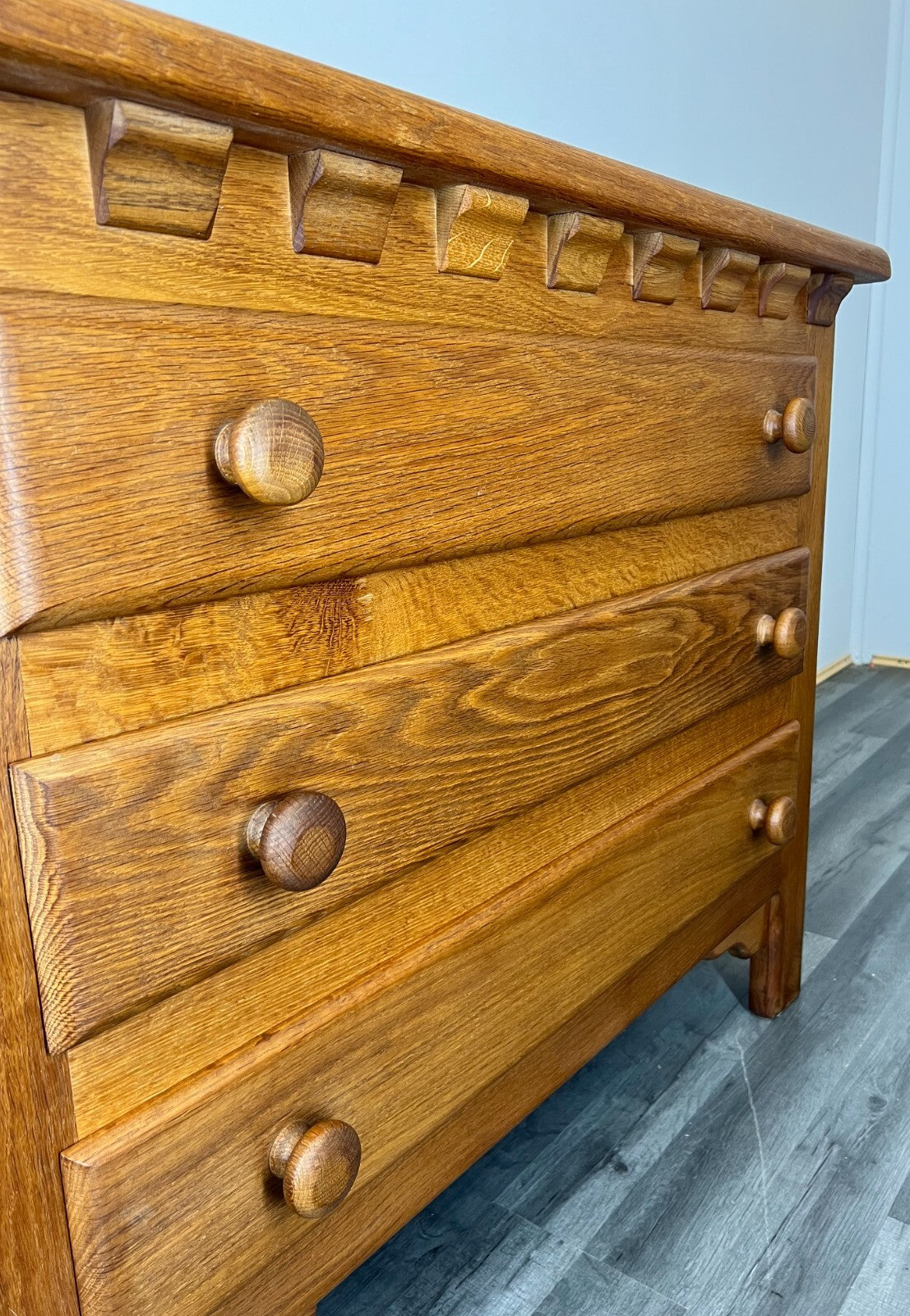 Chest of Drawers Vintage French Style Sideboard Carved Cabinet LOT 29306