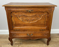 Cabinet Vintage French Louis XVI Style Oak Carved Storage Cupboard LOT 49682