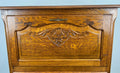 Cabinet Vintage French Louis XVI Style Oak Fall Front Carved Sideboard LOT 37794