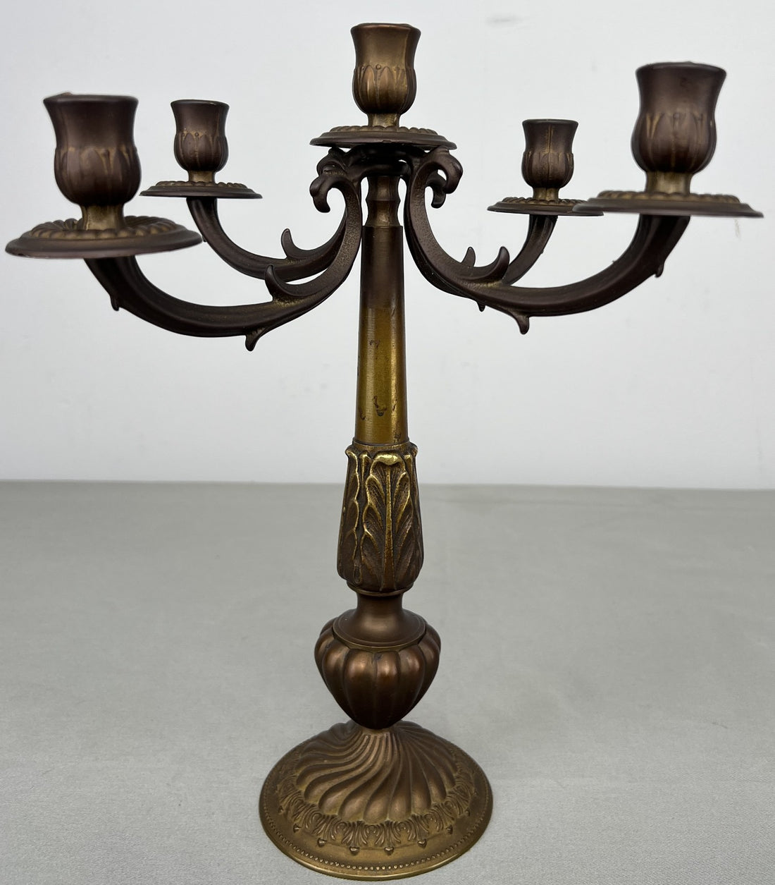 Candelabra Vintage Italian Style 5 Arm Ornate Decorative Candle Holder LOT 64460
