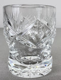 Carafe Set Vintage Style Crystal Cut 6 Shot Glasses and Tray LOT 6436