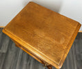 Pair of Bedside Tables Vintage French Louis Oak Nightstands Cabinets LOT 34699