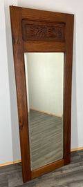 Mirror Antique French Style Wall Mirror Wood Carved Decorative Frame LOT 34520