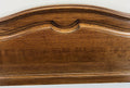 Bed Vintage French Style King Size Bed Frame Oak Carved Headboard LOT 46229