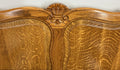 Bed Vintage French Louis XVI Single Bed Frame Oak Carved Headboard LOT 45978