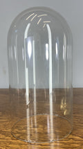 Clock Kern  Vintage Style Glass Dome Brass Anniversary Clock LOT 467615