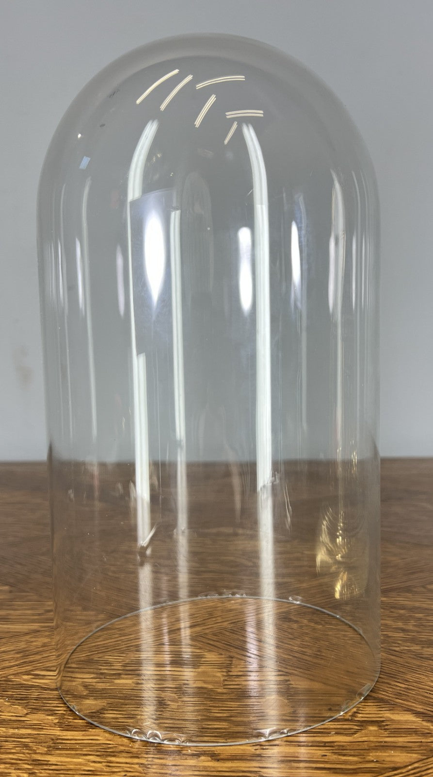 Clock Kern  Vintage Style Glass Dome Brass Anniversary Clock LOT 467615
