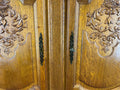 Cabinet Vintage French Louis XIV Style Carved Sideboard 2 Door Cupboard LOT 35524